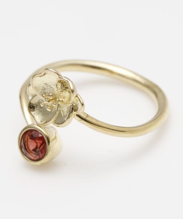 花咲きリング(椿 GARNET): 『岩座(いわくら)』公式通販