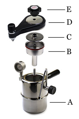 直火式エスプレッソメーカー「ベルマンCX-25P」