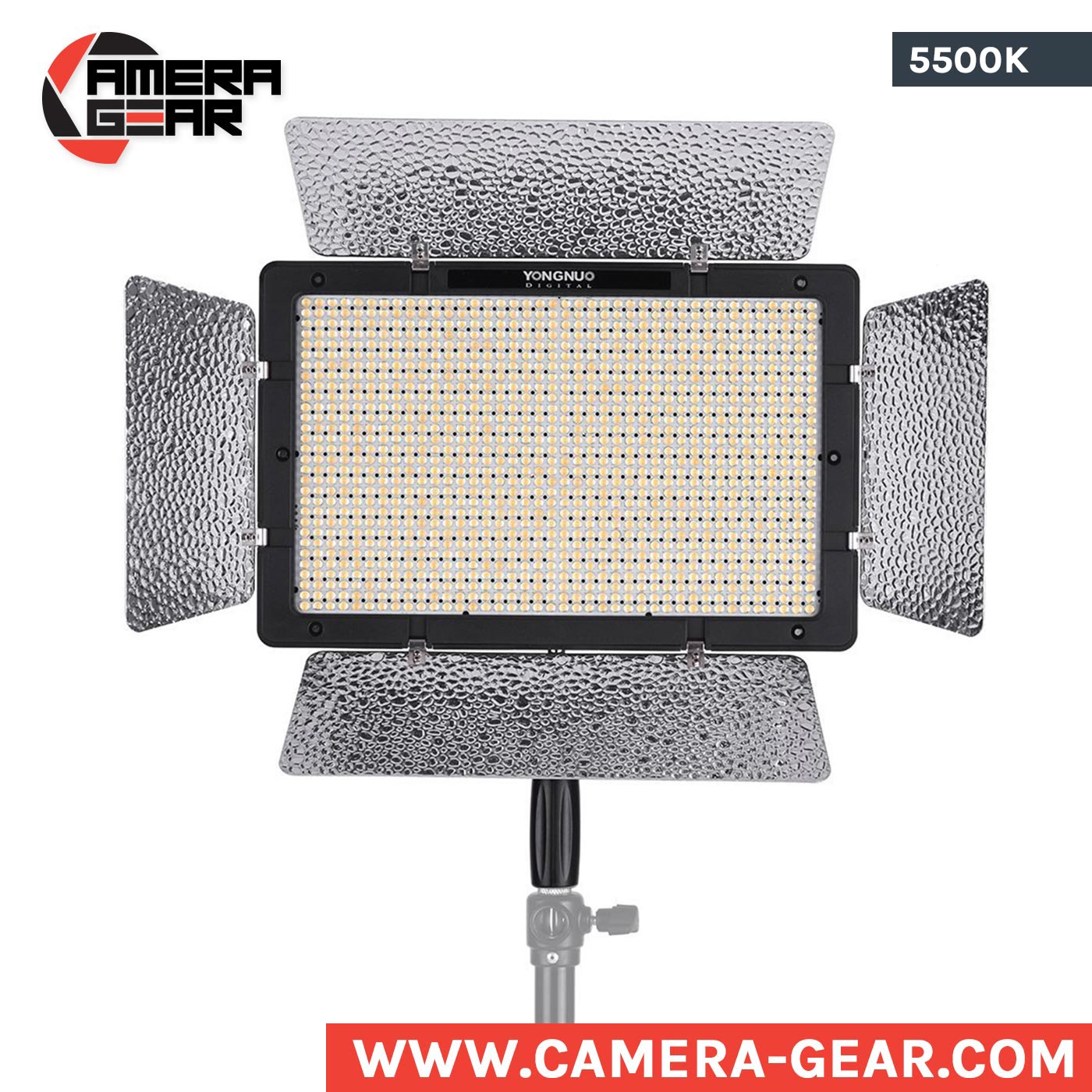 Yongnuo YN1200 5500K - Pro LED Video Light - Camera Gear