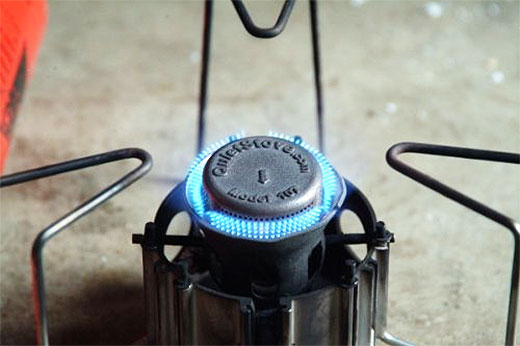 MSRのガソリンストーブ、ウィスパーライトインターナショナルと