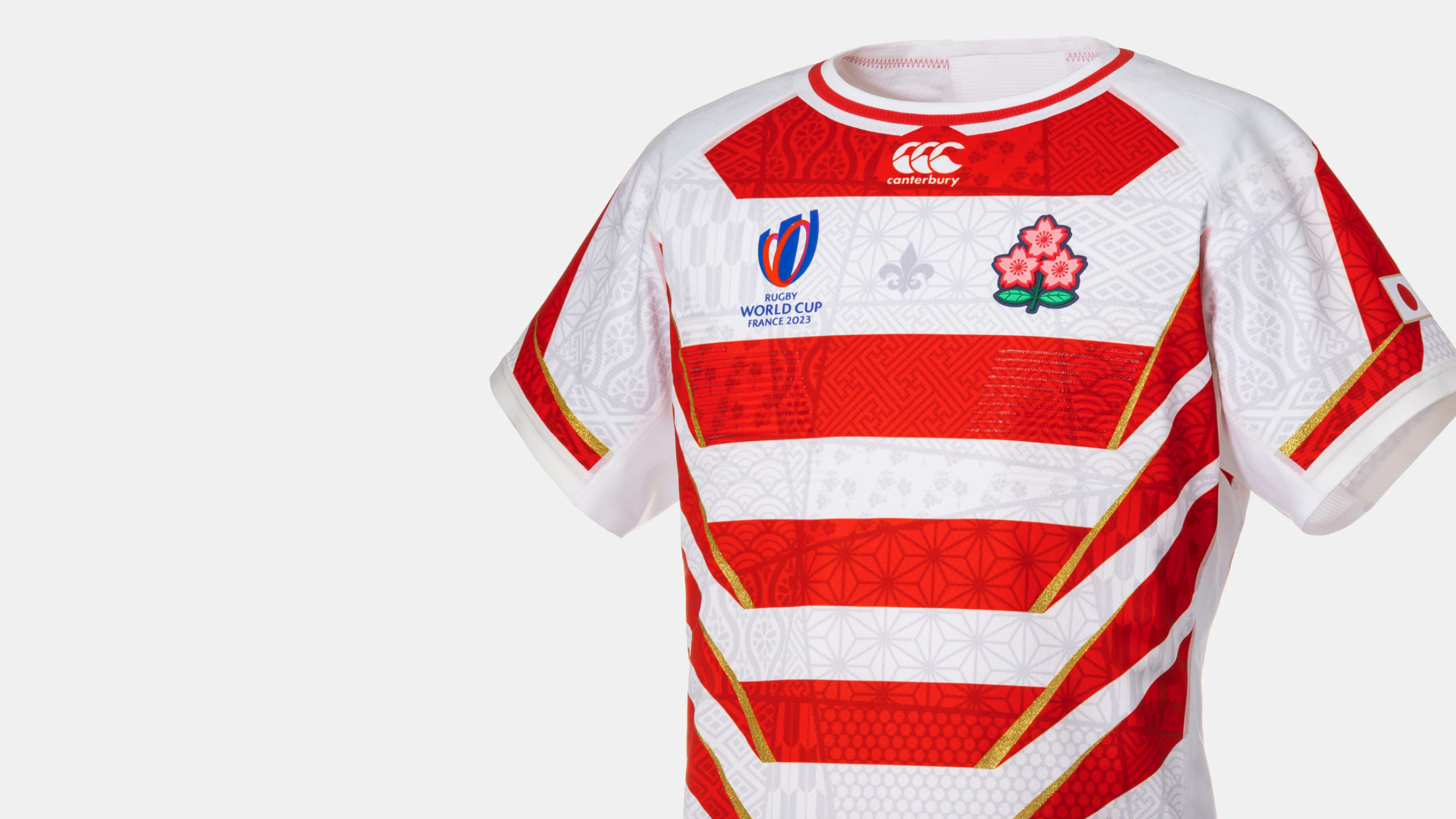 ラグビー日本代表2023新ジャージーデビュー｜CANTERBURY