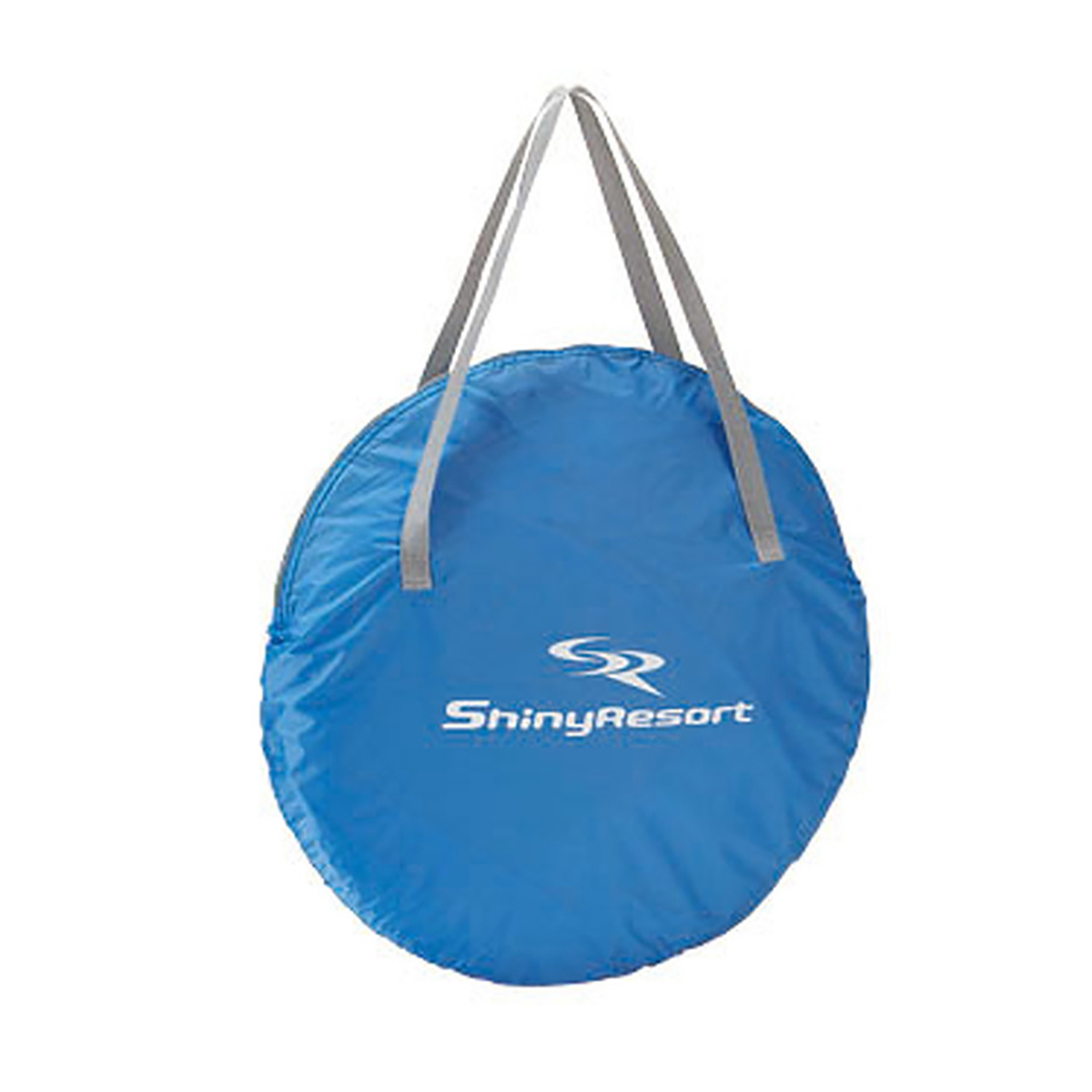 シャイニーリゾート ポップアップテントUV〈M〉(ブルー) - アウトドア