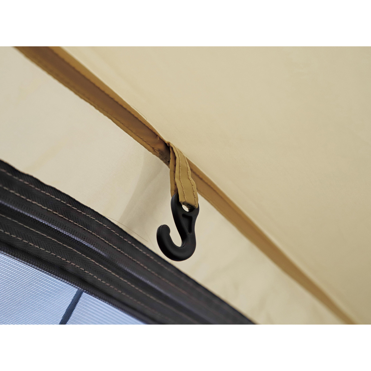 トレッカー キャンプベースソロUV（カーキ） - アウトドア・キャンプ