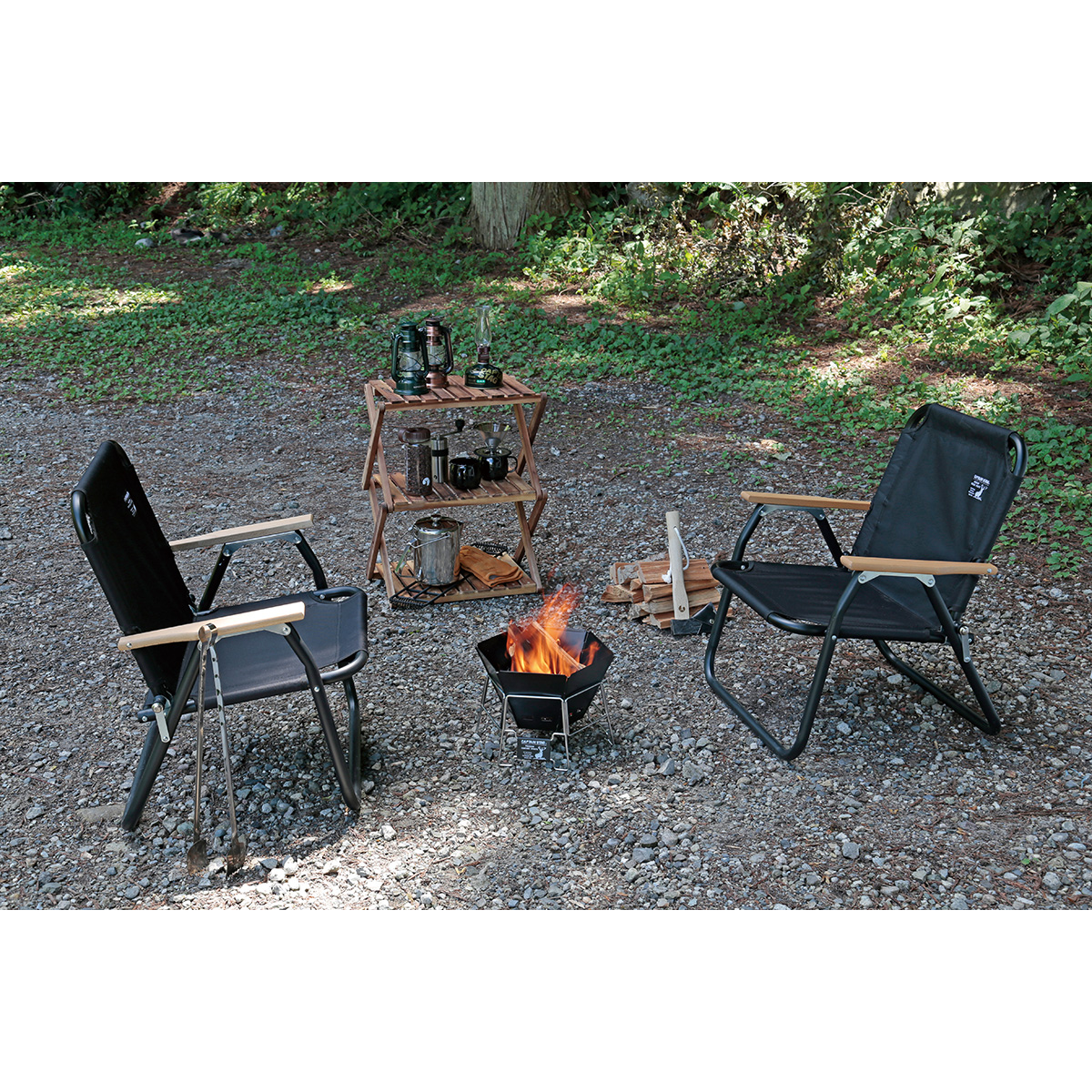 CSブラックラベル ヘキサステンレス ファイアグリル ＜M