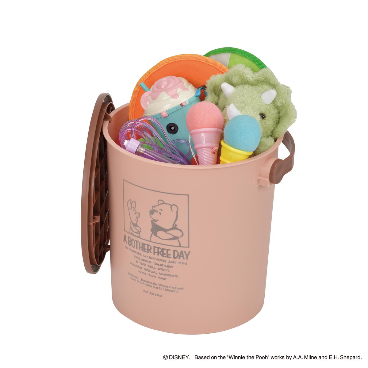 ディズニー 座れるバケツ15L（くまのプーさん／コミック