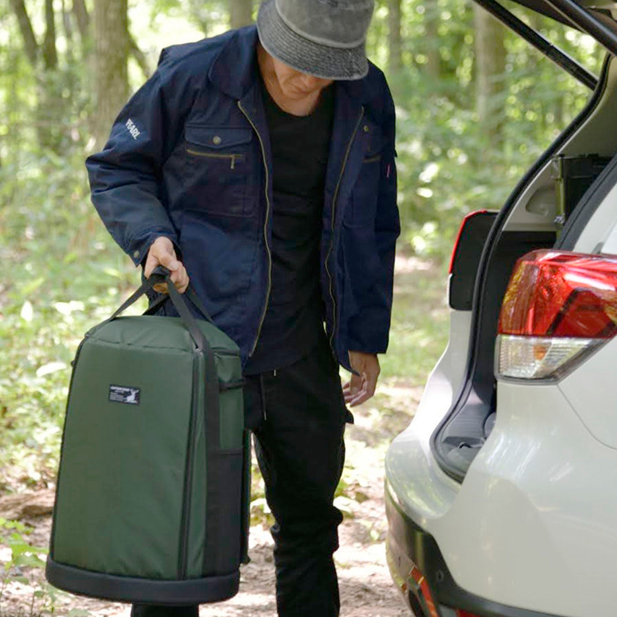 CS コロナSZ32型石油ストーブ専用収納ケース（ダークグリーン