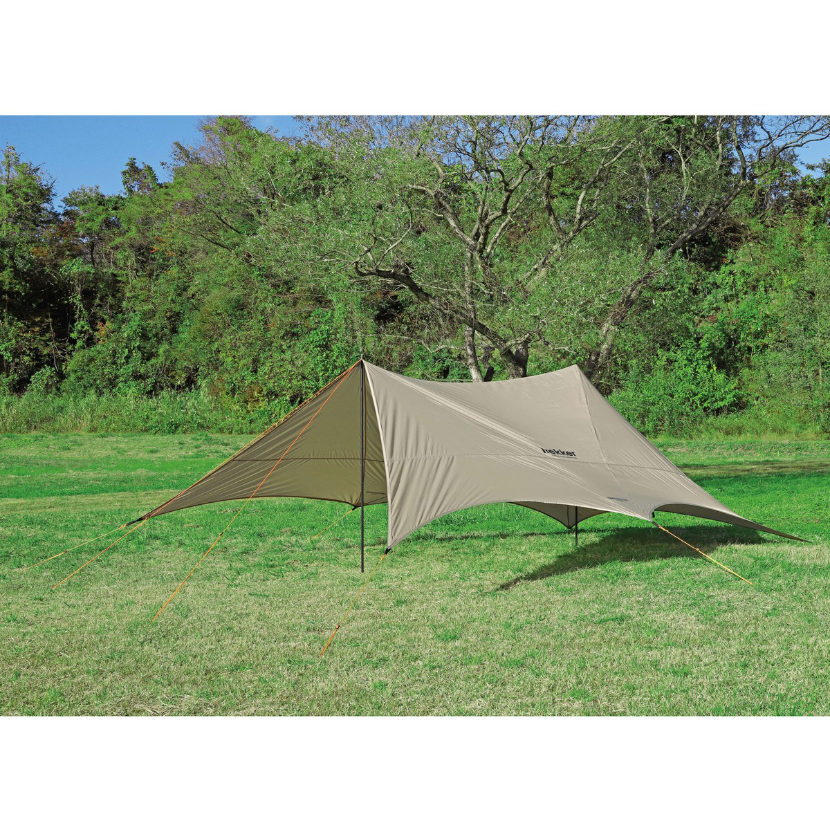 トレッカー フライタープセットUV（カーキ） - アウトドア・キャンプ