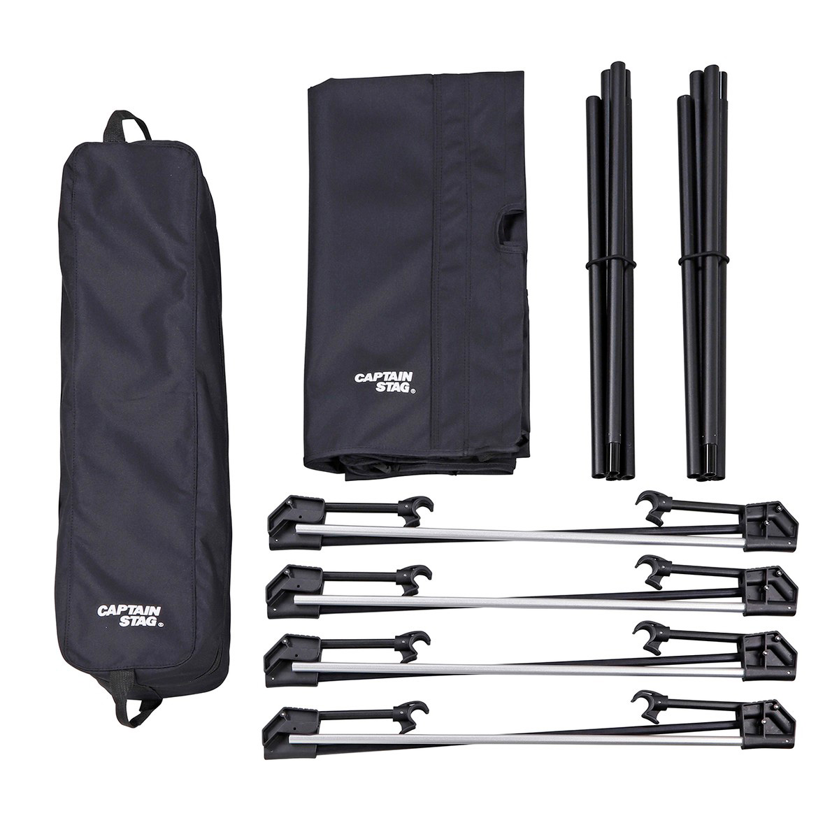 トレッカー イージーライトコット＜ワイド＞（ブラック） - アウトドア