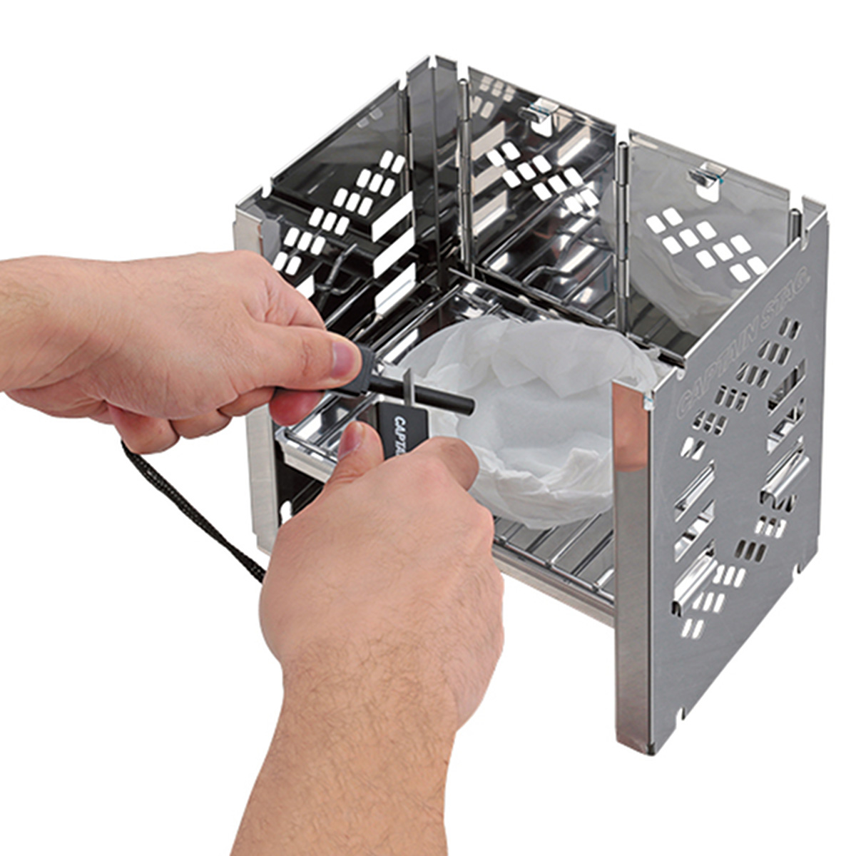 ファイヤースターター・火吹き棒 セット - アウトドア・キャンプ用品