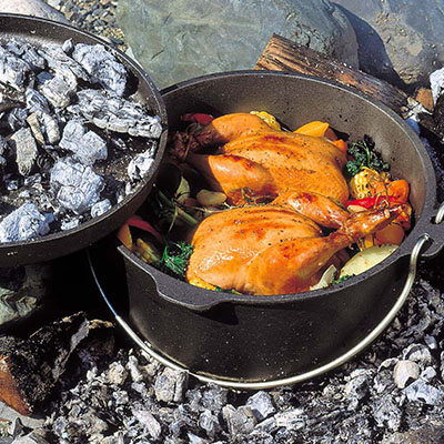 ダッチオーブン セット〈25cm〉 - アウトドア・キャンプ用品