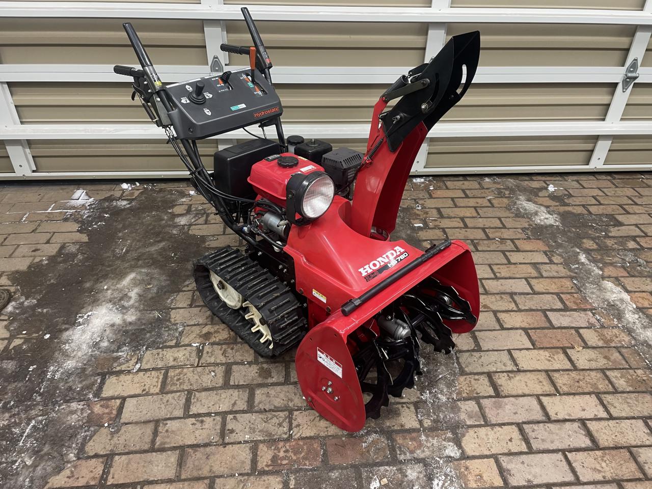 除雪機 ホンダ除雪機HS760ガスアシスト整備済み｜除雪だよ！全員集合