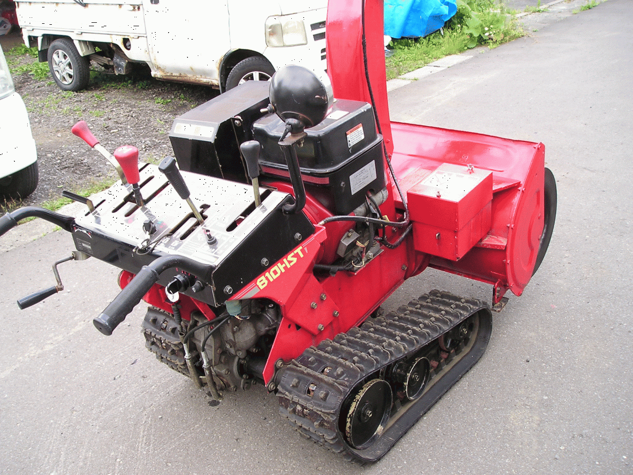 除雪機 ヤナセ 10馬力除雪機 810HST 走行 HST｜除雪だよ！全員