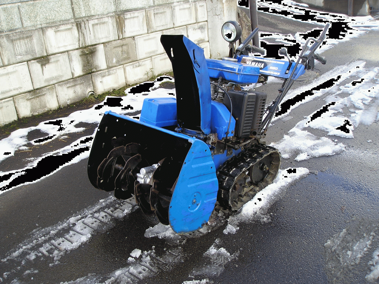 除雪機 ヤマハ 6馬力除雪機 YSM－660 整備済みです 使いやすい大き