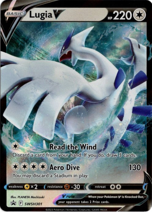 ルギアV 海外版 英語版 プロモ Lugia V - SWSH301 -【Card Chicken】