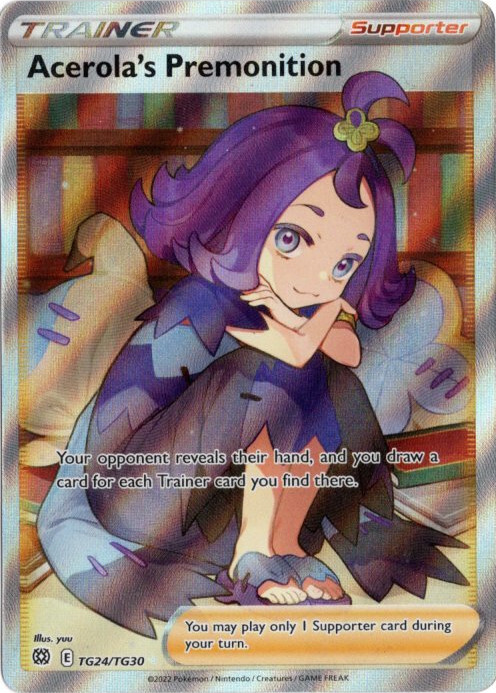 ポケモンカード アセロラ SR サンムーン 海外版 ポケモンカード