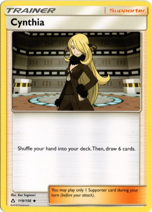 シロナ 海外版 英語版 Cynthia - 119/156 -【Card Chicken】