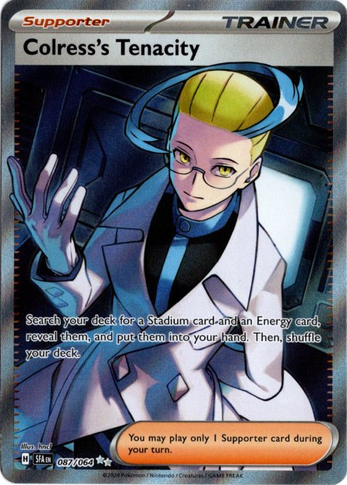 アクロマの執念 SR 海外版 英語版 Colress's Tenacity - 087/064