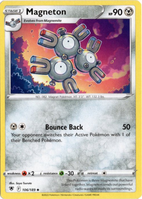 レアコイル 海外版 英語版 Magneton - 106/189 -【Card Chicken】