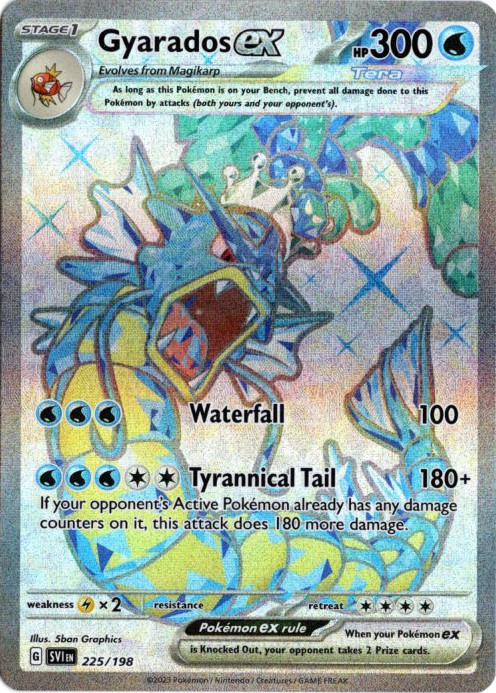 ギャラドスex SR 海外版 英語版 Gyarados ex - 225/198 -【Card Chicken】