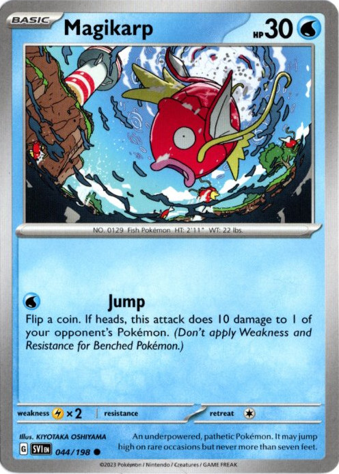 コイキング 海外版 英語版 Magikarp - 044/198 -【Card Chicken】