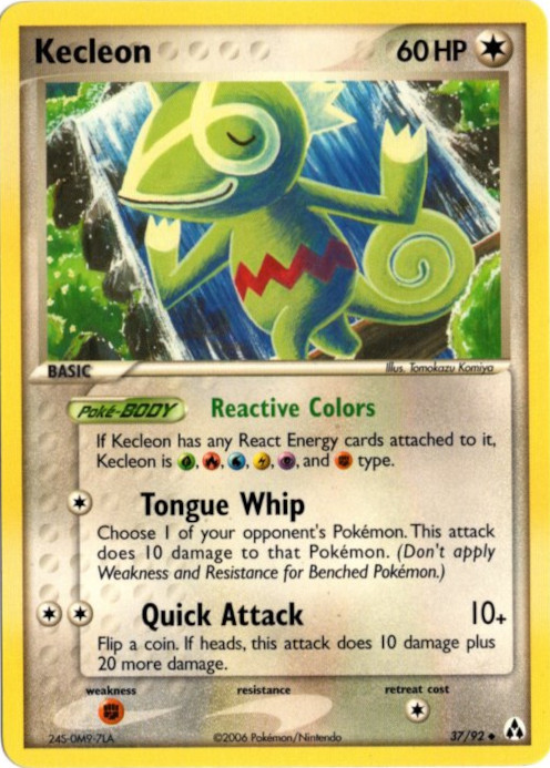 カクレオン 海外版 英語版 Kecleon - 37/92 -【Card Chicken】