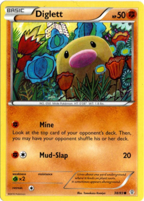 ディグダ 海外版 英語版 Diglett - 38/83 -【Card Chicken】
