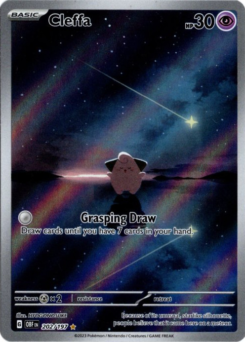 ピィ AR 海外版 英語版 Cleffa - 202/197 -【Card Chicken】