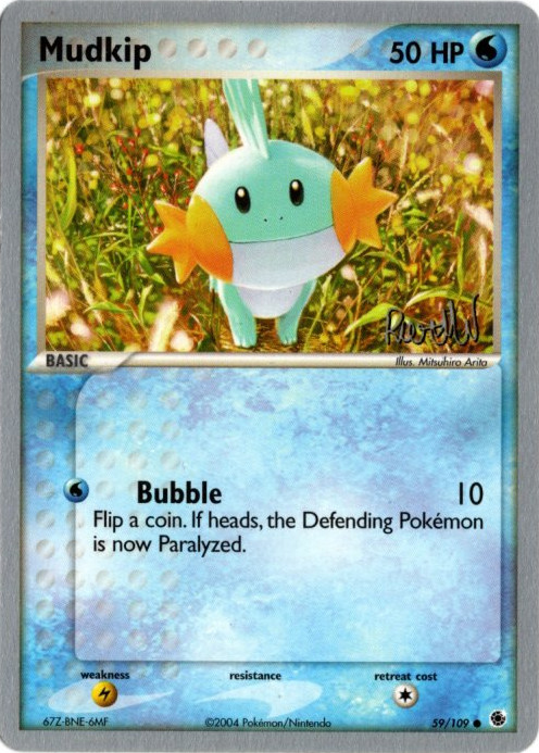 ミズゴロウ 海外版 英語版 Mudkip - 59/109 - WCS 2004【Card Chicken】