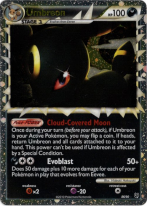 ブラッキー グレート 海外版 英語版 Umbreon - 86/90 -【Card Chicken】