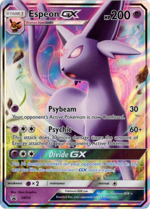 エーフィGX 海外版 英語版 プロモ Espeon GX - SM35 -【Card Chicken】