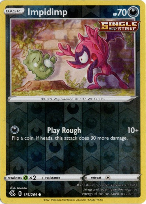 ベロバー 海外版 英語版 リバホロ Impidimp - 176/264 -【Card Chicken】