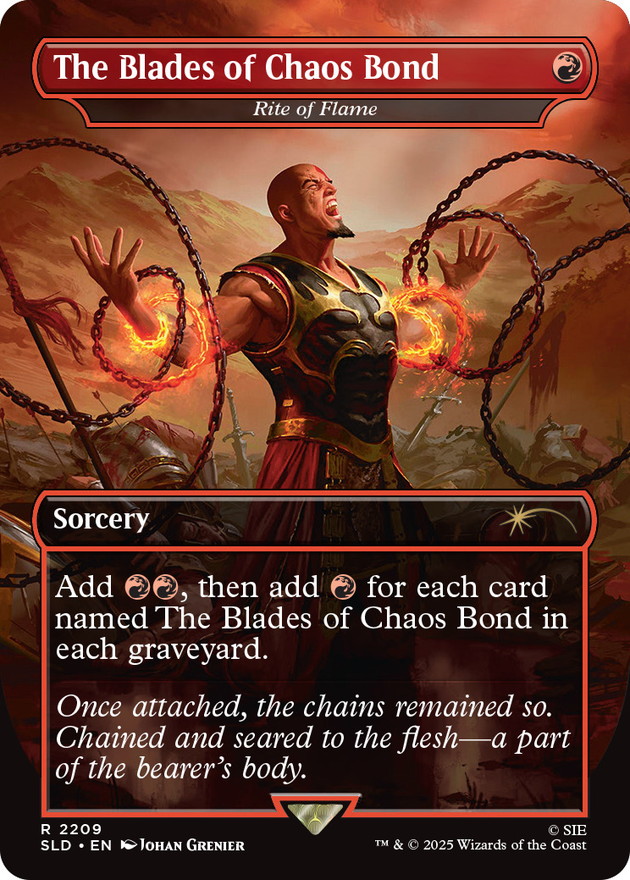 2209)The Blades of Chaos Bond // 炎の儀式/Rite of Flame《英語》【SLD】