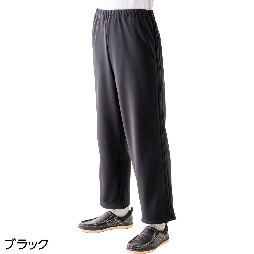 ケアファッションオンライン裏起毛脇全開スウェットパンツ（紳士）(M