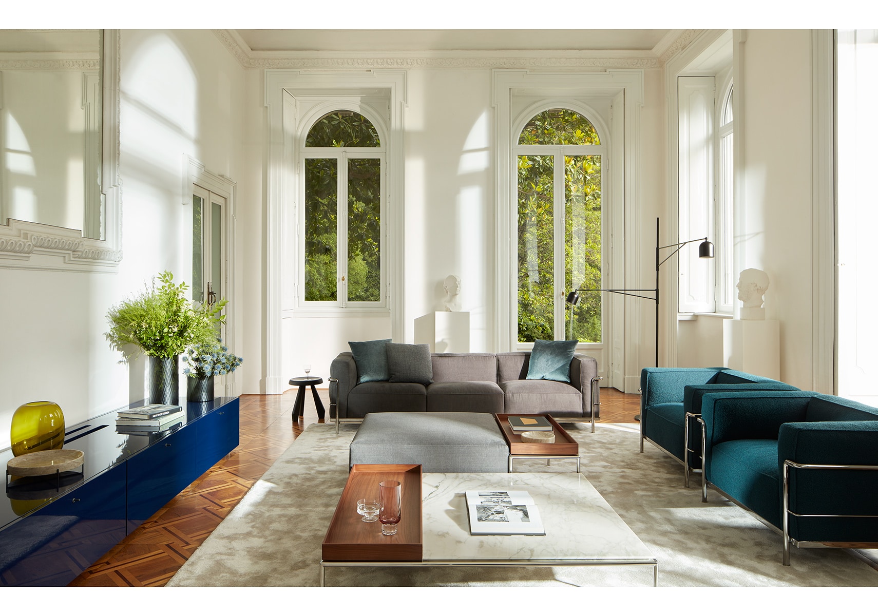 Cassina（カッシーナ）LC3-2P2人掛ソファ|カッシーナ・イクスシー 公式