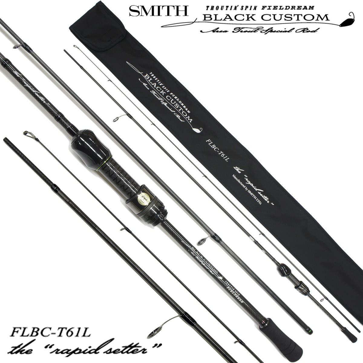 スミス(SMITH) トラウティンスピン・フィールドリーム ブラック