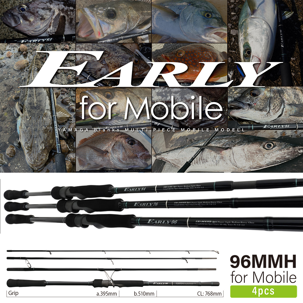 ヤマガブランクス(YAMAGA Branks) アーリー(EARLY) 97MMH For SeaBass