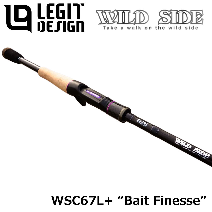 レジットデザイン(LEGIT DESIGN) ワイルドサイド WSC67L+ Bait Finesse