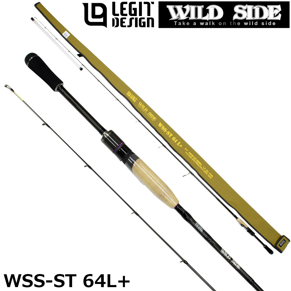 レジットデザイン(LEGIT DESIGN) ワイルドサイド WSS-ST65L Solid Tip