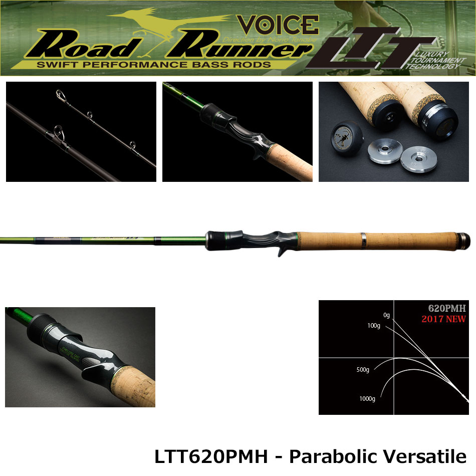 ノリーズ ロードランナー ヴォイス LTT680MH - Retrieve & Worming