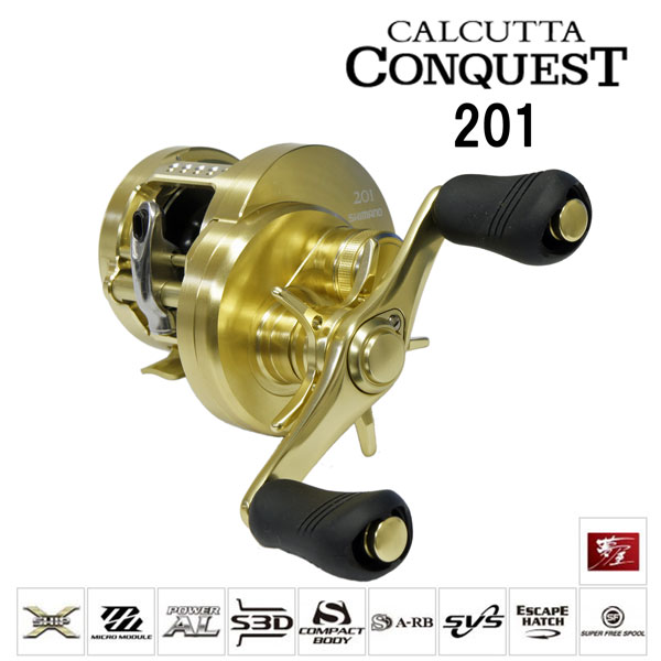 シマノ(SHIMANO) 14カルカッタコンクエスト 201 LEFT(左) ○完売しま