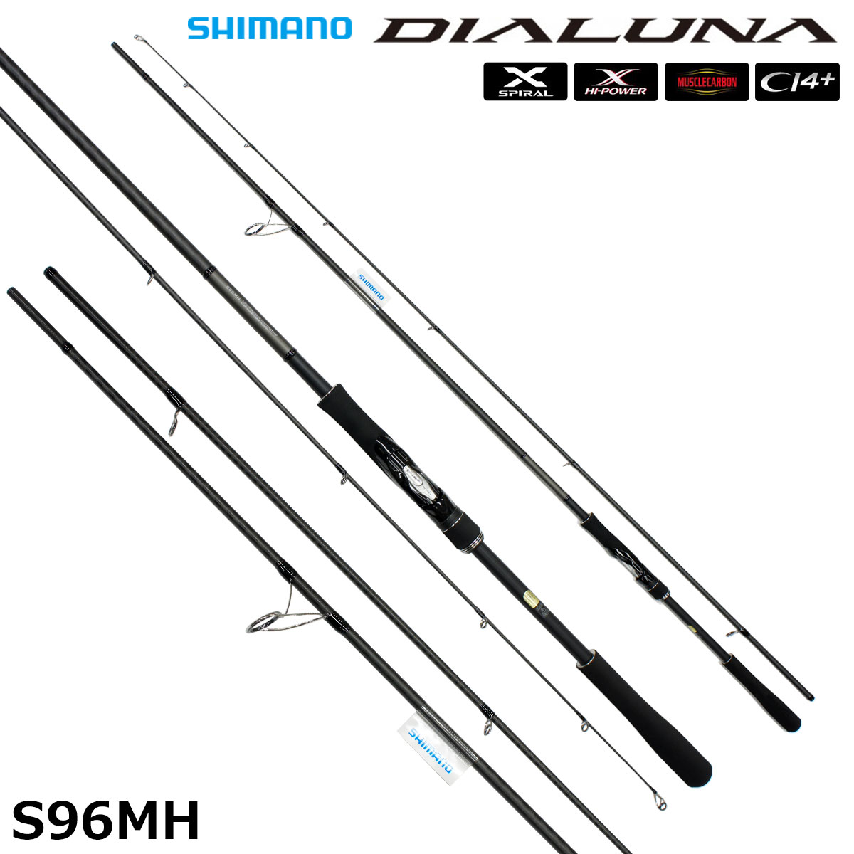 シマノ(SHIMANO) 18ディアルーナ S96MH (お取り寄せ商品) ディアルーナ