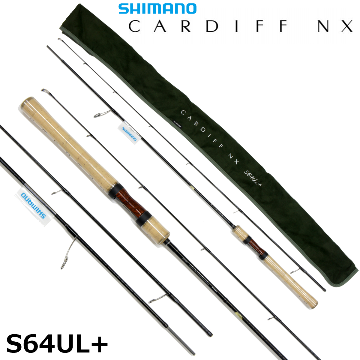 シマノ(SHIMANO) 21 カーディフ NX S64UL+ カーディフNX[CARDIFF NX