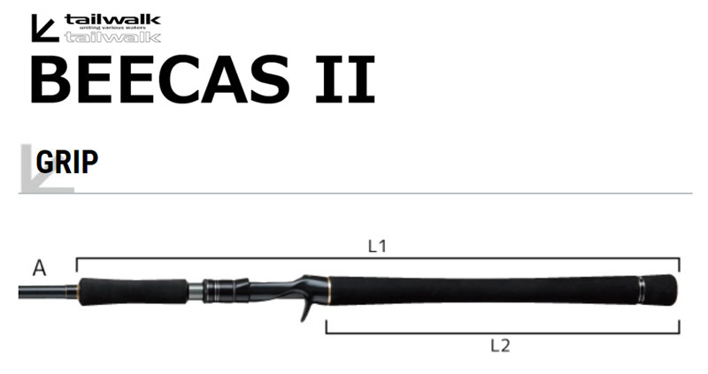 テイルウォーク(tailwalk) ビーキャスII(BEECAS II) 106MH ☆セール