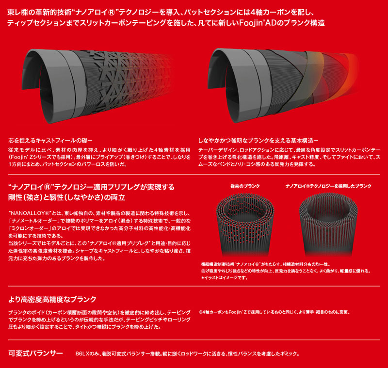 アピア Foojin AD ラパージュ(LAPAGE) 85MH Foojin'AD | 激安釣具通販