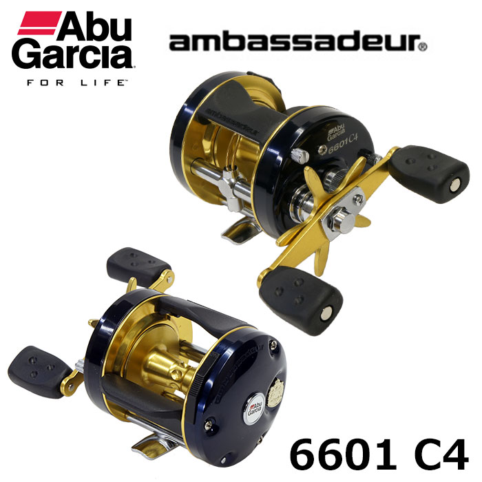 アブ・ガルシア AMB.6601C4 (スウェーデン製廃番モデル) 左ハンドル
