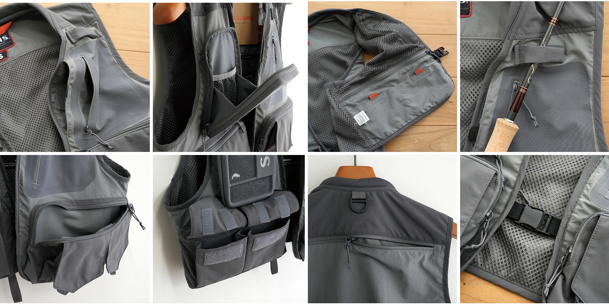 SIMMSシムス：サイズ｜Casket カスケット｜トラウト、バス、ソルト