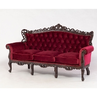 ロココ調猫脚(猫足) ソファ 【公式】クラシックデモダン アンティーク