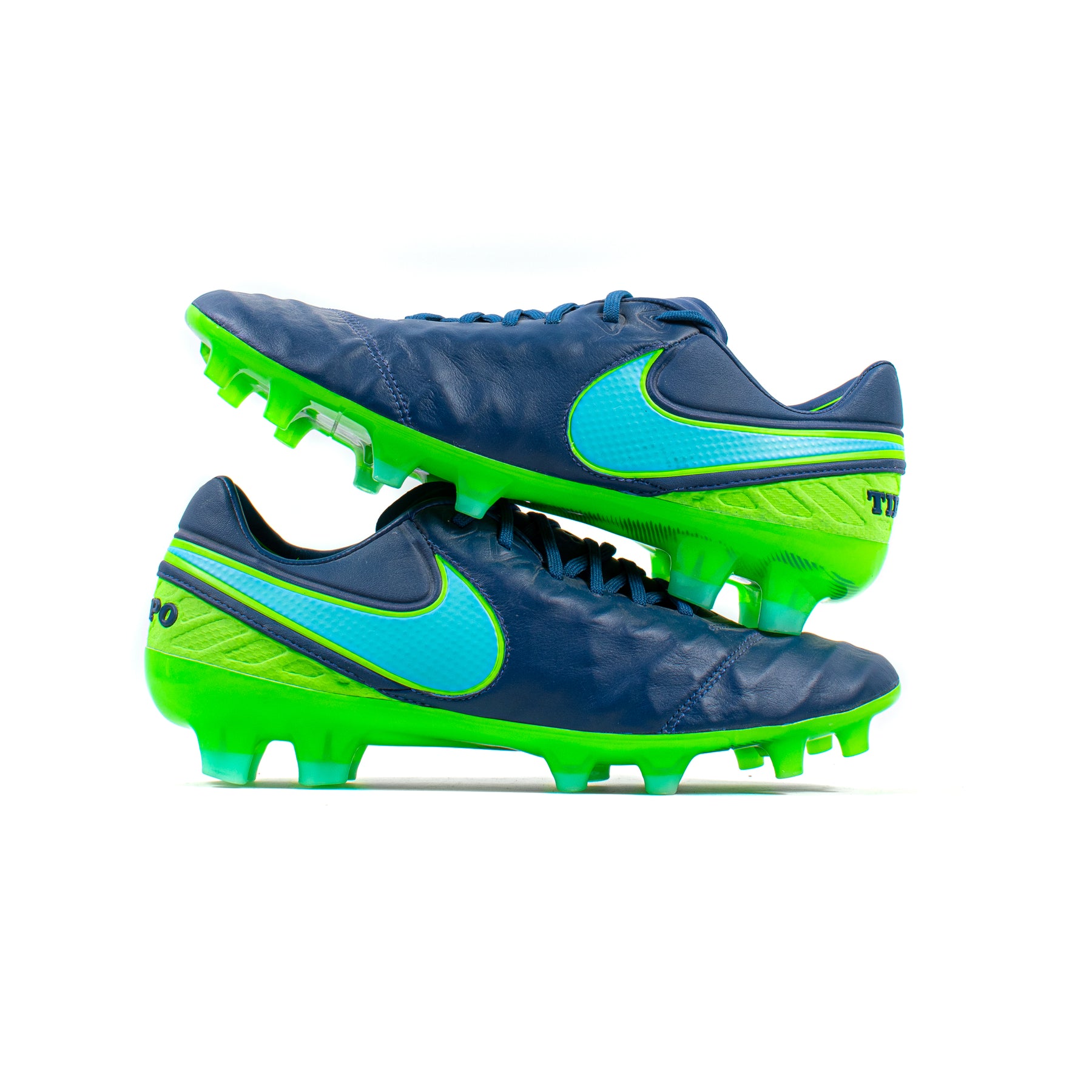Nike Tiempo Legend VI Navy FG – Classic Soccer Cleats