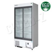 フクシマ MSU-090GHWSRX|スライド扉 奥行450|リーチイン冷蔵ショー