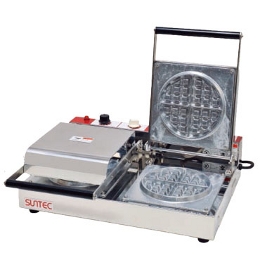 SBW-200 丸型 ベルギーワッフルベーカー サンテック 【テフロン無